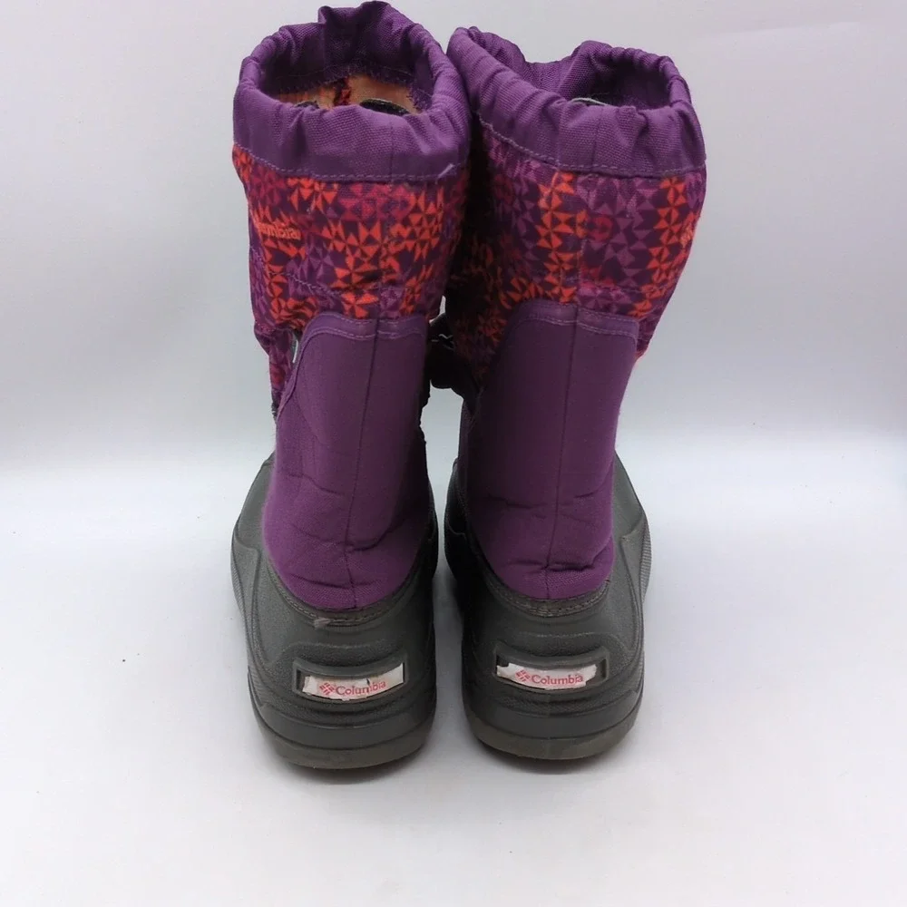 Columbia Shoes Womens Purple 7 Waterproof Winter Boots‎ Insulated Lining Warm